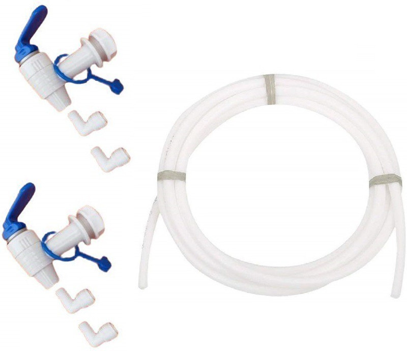 SEAZONE RO Tap Connector Suited for Many RO Models - 1/4" x 1/8" Set Solid Filter Cartridge(5, Pack of 7)