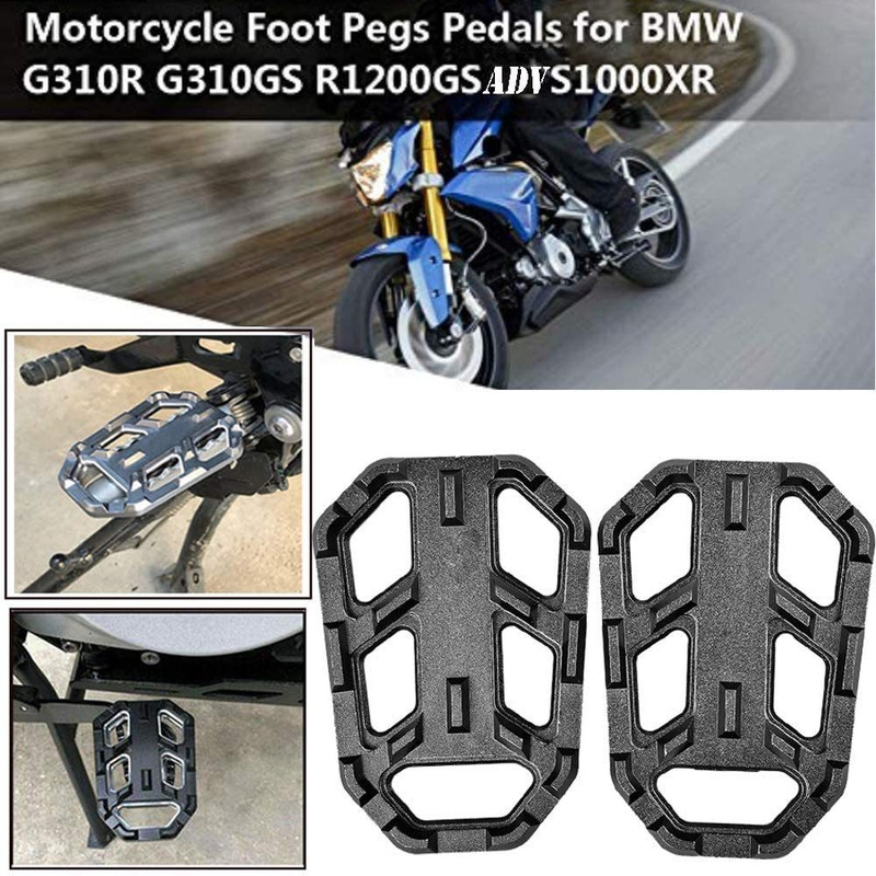 SPEED-O'MOTIVE Footrest G310R G310GS FOOT PEGS Foot Rest(Black)