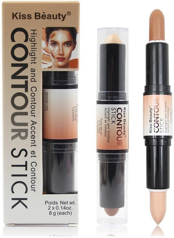 Kiss Beauty Contour Stick Highlighter(8 g, cream)