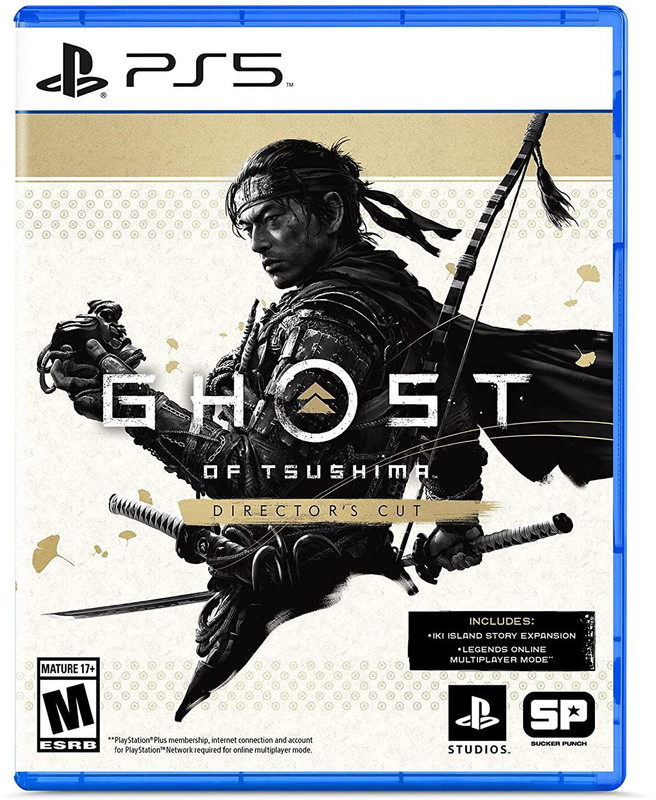 Ghost of Tsushima (Director's Cut Edition)(for PS5, VR Compatible)