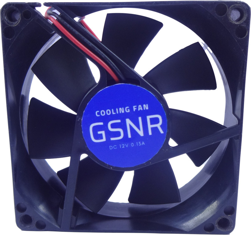 gsnr Cabinet Cooling Fan 80 mm Exhaust Fan(Black)