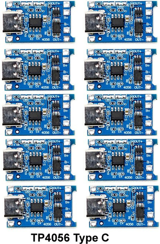 Cam cart Tp 4056 Type C 10 Pcs Electronic Components Electronic Hobby Kit