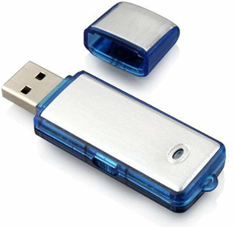 Onskart Pen Drive Voice Recorder USB 4GB Memory INBUILD Flash Rechargeable Recording, Blue.Voice Recorder NA Voice Recorder(0 inch Display)