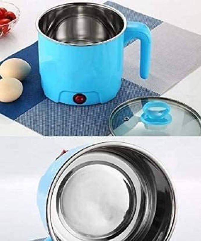 MAITRI ENTERPRISE Mini Cooker for Travel/Hostel Egg Cooker, Travel Cooker,Food Steamer, Egg Boiler Egg Cooker(1.5 L, Multicolor)