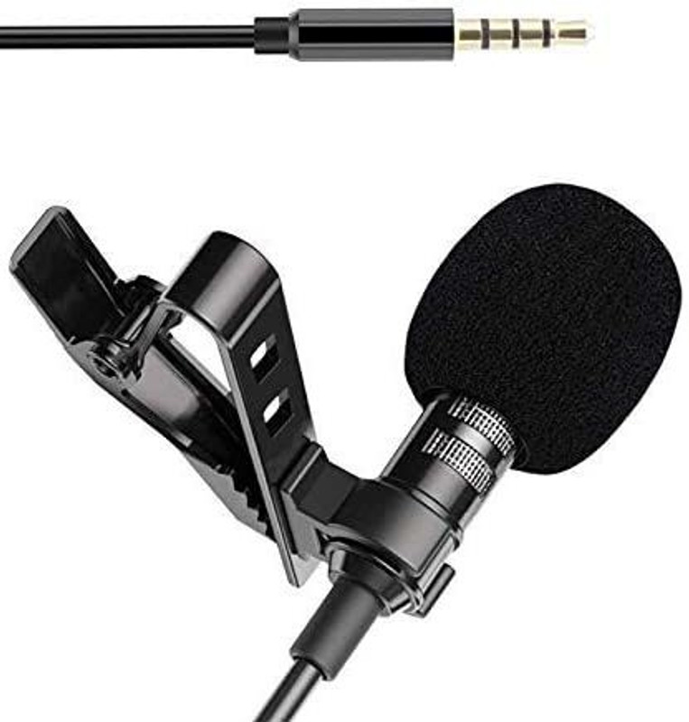 MOOZMOB Professional Grade Lavalier Mic Collar Mike for ASMR Recording and YouTube Microphone