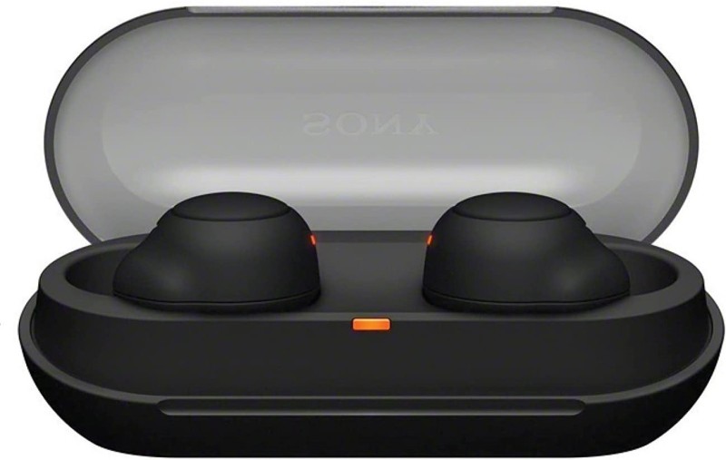 SONY WF-C500 IPX4/20Hrs Battery Life Bluetooth Headset(Black, True Wireless)