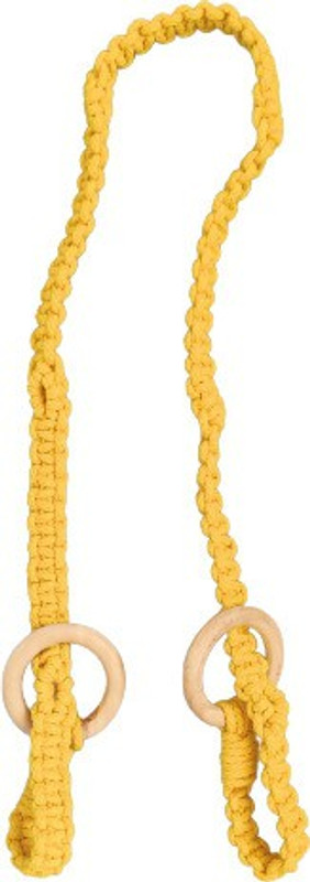 craftcloset 5125813719248 Cotton Yoga Strap(Yellow)