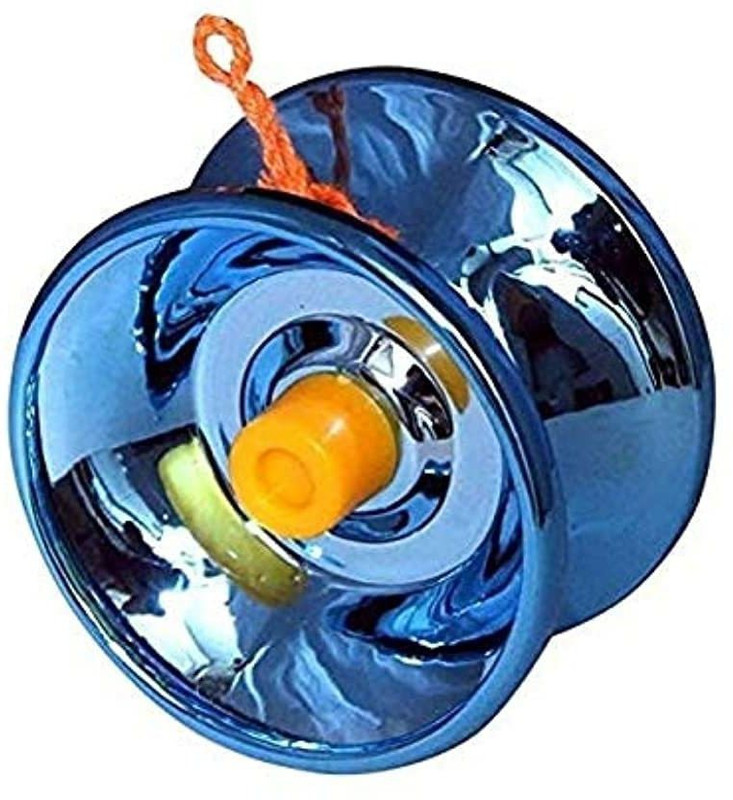 Yashvi toys Metal YoYo Spiner Toy fingerspin yoyo Design, Metal Yo Yo for Kids(,Pack of 1) Yoyo Case(Blue)
