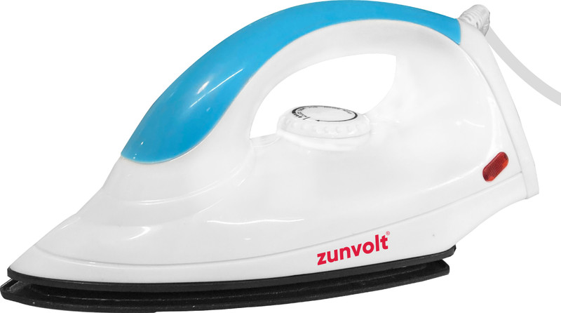 ZunVolt Electric 1000 W Dry Iron(White, Blue)
