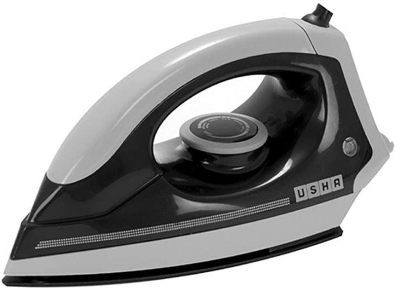 USHA EI 3302 1100 W Dry Iron (Black, Grey)