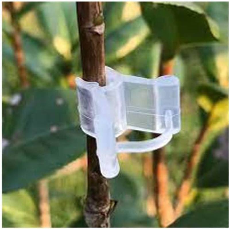 Vallabh 60pcs Special Grafting Clip Tomato Seedling Grafting Clip Eggplant plant Clip Plant Straightener(Pack of 60)