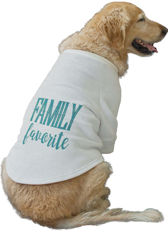 RUSE Coat for Dog(Family Favourite Printed Dog Technical Jacket/Coat/White/L)