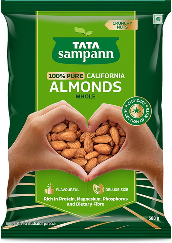 Tata Sampann 100% Pure California Almonds