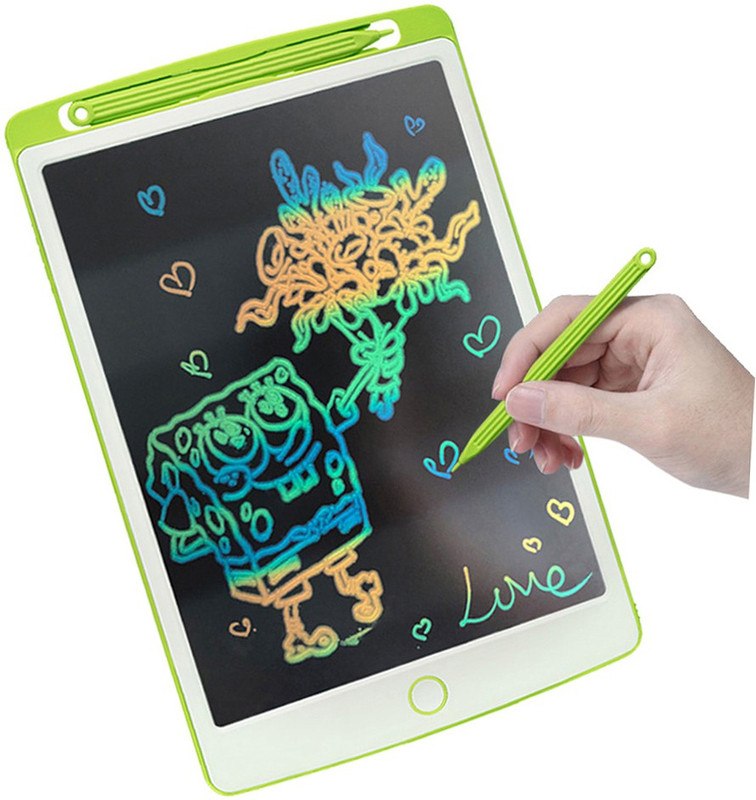 Qozent Kids Lcd Tab- 8.5 Inch kids learning tablet Lcd W/99/aQa(Multicolor)