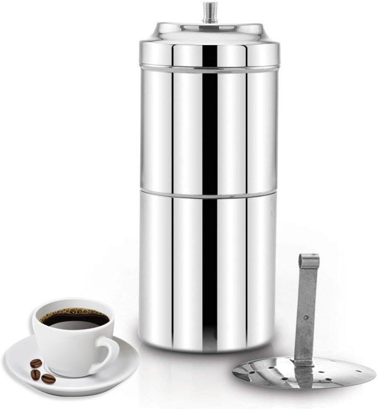 Panca Coffee Filter 2 Cuo 2 Cups Coffee Maker(Steel)