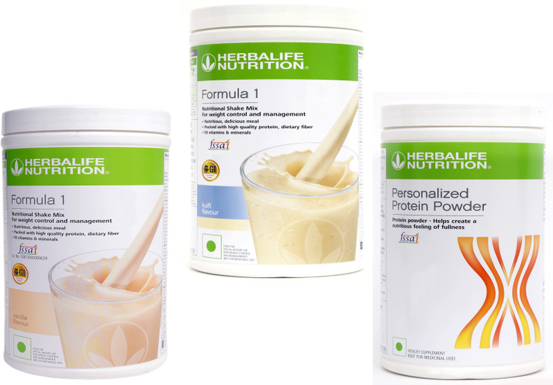 Herbalife Nutrition FORMULA-1 MANGO +ROSE KHEER +PROTEIN 400 Nutrition Drink(3x0.47 kg, MANGO -500 Gm, ROSE KHEER - 500 Gm, PROTEIN POWDER -400 Gm Flavored)