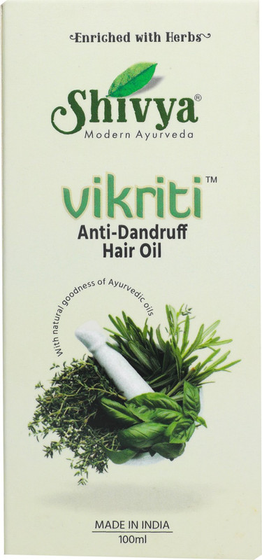 Shivya Modern Ayurveda Vikriti Anti-Dandruff Hair Oil(100 ml)
