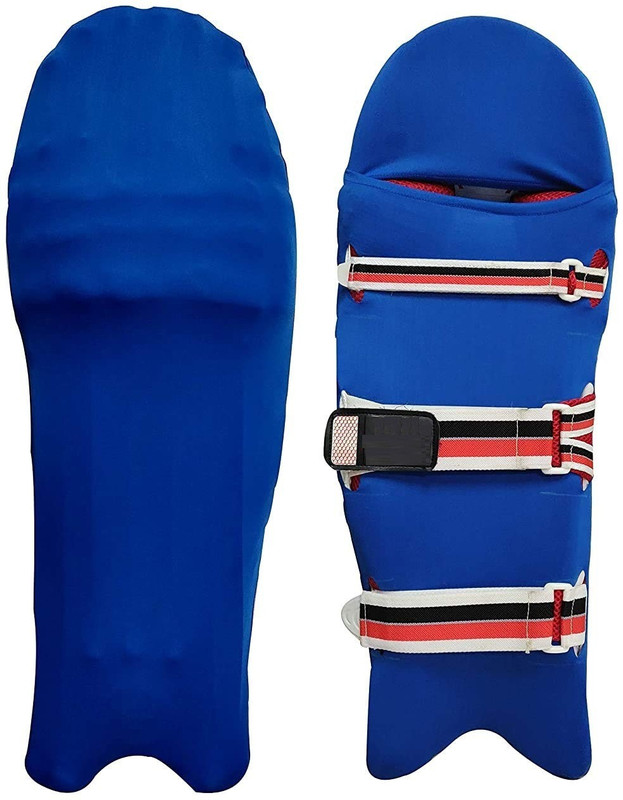 Raizex Cricket Leg Guard Pad Skin Cover for Protection from dust and Scratches Cricket Guard Combo(Red)