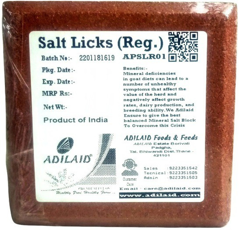 ADILAID Salt Licks For Goat & Sheep Pet Health Supplements(800 g)