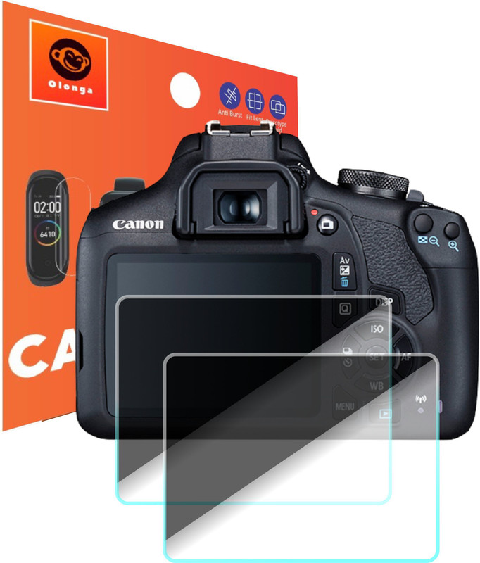 Olonga Screen Guard for CANON EOS 1500D DSLR CAMERA(Pack of 2)