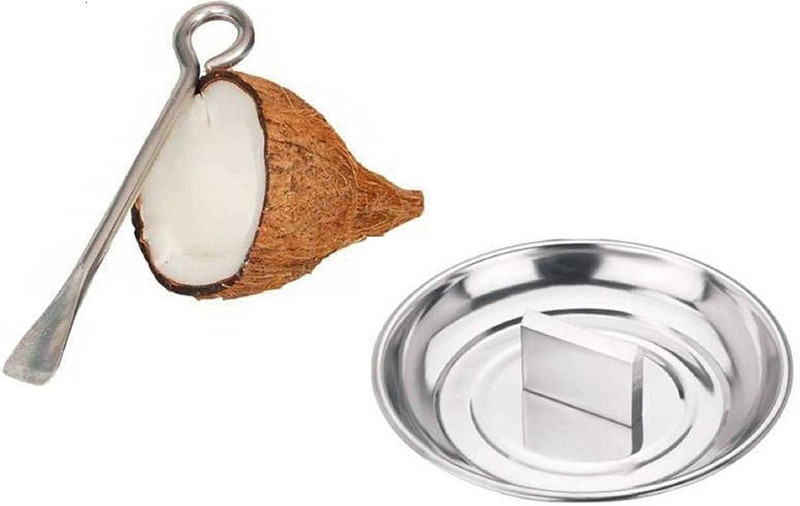Tekzie Coconut Opener Steel Rod & Brecker Plet Its A Latest Design Kitchen Tool Set(Opener)