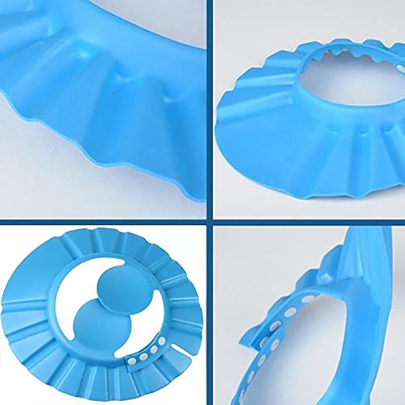 EVERSHNIE Kids Head. Baby Shower Cap Child Bath Shower Cap Hat Wash Hair Shield for