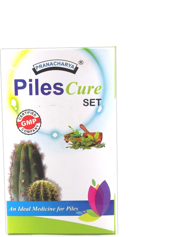 Pranacharya Piles Cure set complete relief from piles (with Capsule, Syrup, & Ointment)(Pack of 3, 30 Capsules, 200 ml, 50 g)