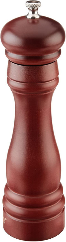 JAMBOREE Pepper Grinder Classic Oak Wood Spicy Pepper Salt Corn Mill Grinder Wooden, Ceramic Traditional Pepper Mill(Black, Pack of 1)