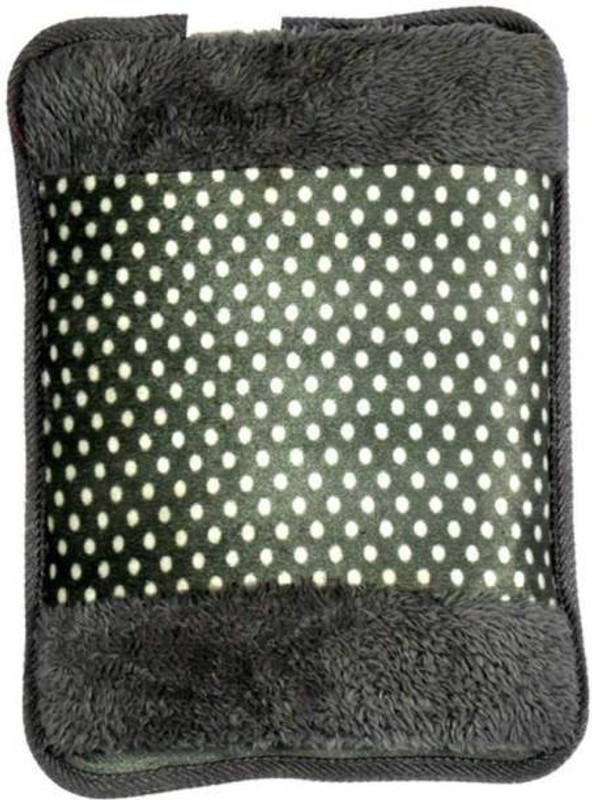 CRETO Velvet Pocket Fur Electric Heating Pad electric 1 L Hot Water Bag(Multicolor)
