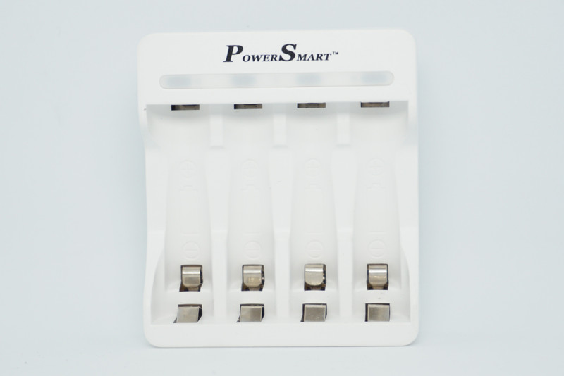 Power Smart PS-475 USB Charger For NI-MH / NI-CD AA / AAA Rechargeable Camera Battery Charger(White)