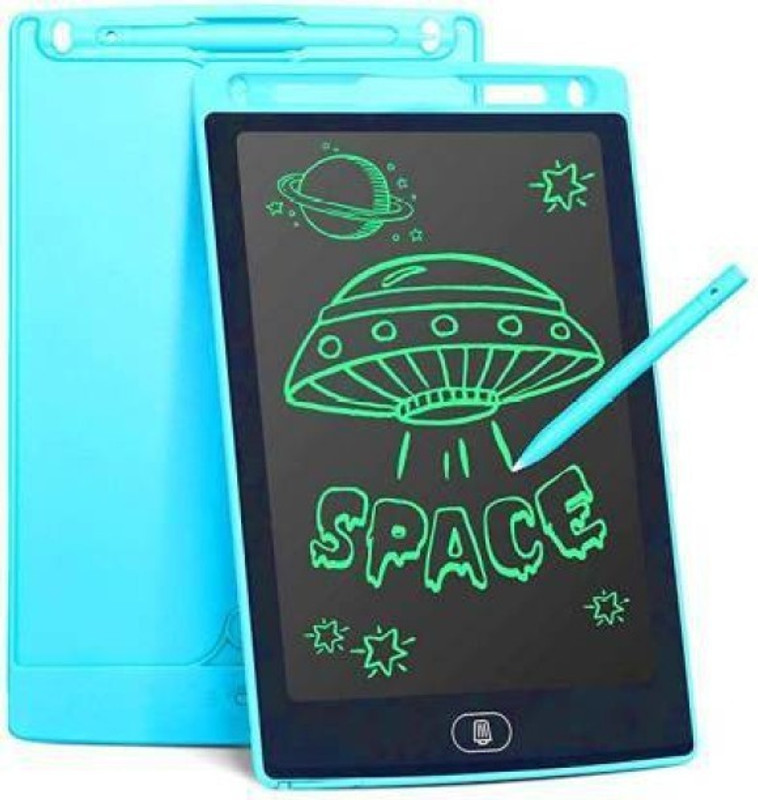 Vicorp LCD Writing Slate 8.5 Inch Digital Drawing Pad Quick Erase Reusable Slate(Multicolor)