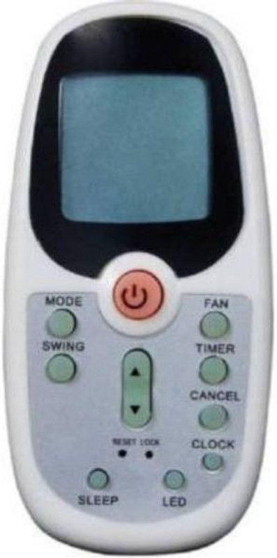 LETHABO LE54 VOLTAS GODREJ FOR Split AC /Window AC Please Match The OLD Image Remote Controller(White)