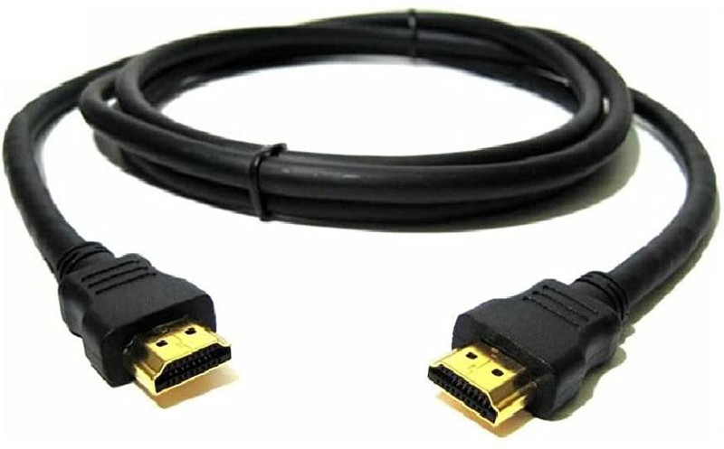 Sage  TV-out Cable 4K Ultra HD HDMI Male to Male Cable (Black) -Compatible with Laptop, PC,DTH & TV(Black, For TV, 1.5 m)