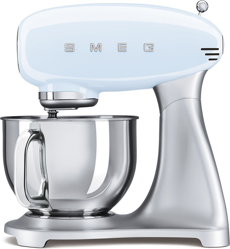 Smeg Stand 800 W Mixer Grinder(SMF02PBEU | 1 Jar | Blue, Silver)