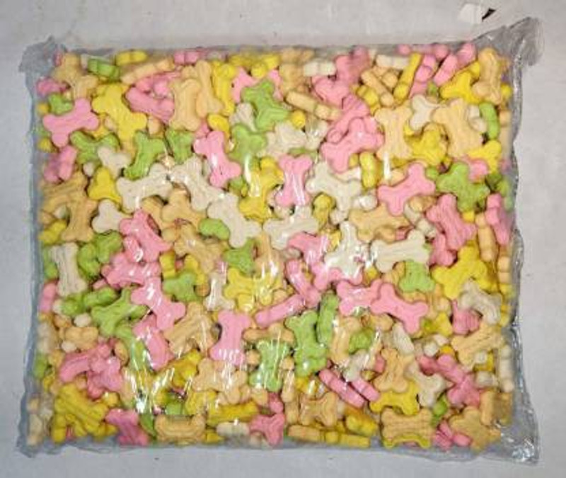DogTrust DOG BISCUIT (VEG) COLOURFUL 1KG Dog Chew (1 kg, Pack of 1) Vegetable Dog Treat(1 kg)
