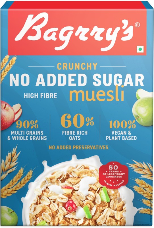 Bagrry’s No Added Sugar Crunchy Muesli Box