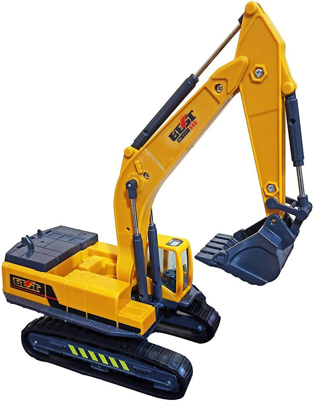 ZHASK JCB Construction Toy Vehicle for Kids with 36 Rotation and Moving Part(Multicolor, Pack of: 1)