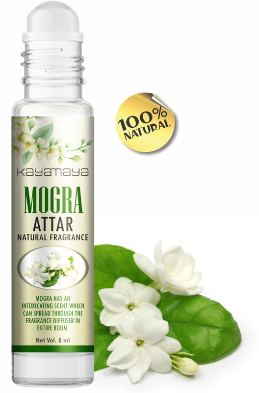 Kayamaya Rose Attar Perfume For Unisex Pure - Pure Natural Undiluted (Non-Alcoholic) Herbal Attar(Rose)