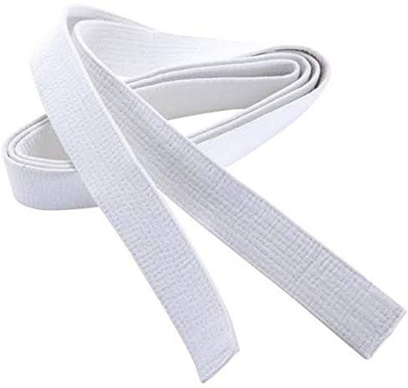 MSS Karate Judo Martial Arts Taekwondo Belt Abdominal Belt(White)