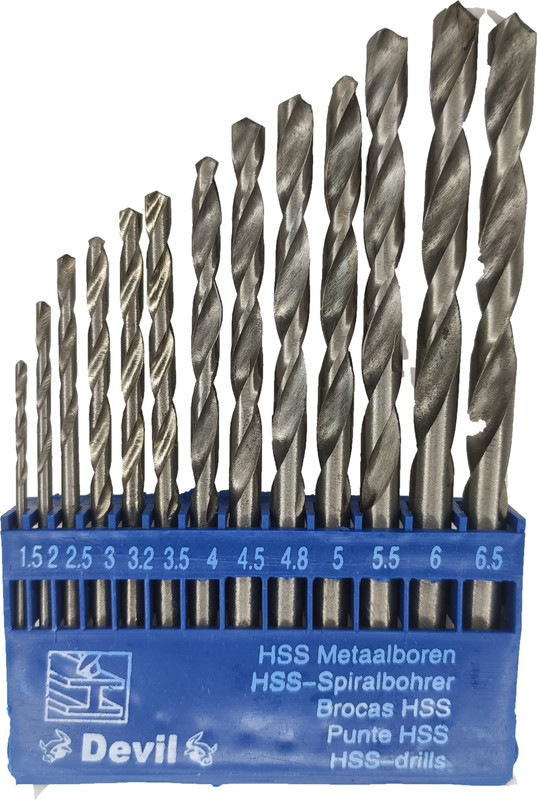 Tulsway Premium Tools Z-HD01 HSS Drill Bit Set Of 13Pcs | High Speed Steel Drilling Bits For Wood, Metal, Plastic Home Drilling Premium Tools Z-HD01 HSS Drill Bit Set Of 13Pcs | High Speed Steel Drilling Bits For Wood, Metal, Plastic Home Drilling