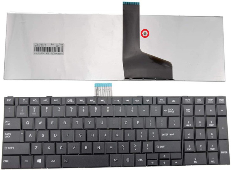 BLSM Compatible With-C850 C850D C870 C870D C855 L855 L875 L875D P855 P875 S855 Laptop Keyboard Replacement Key
