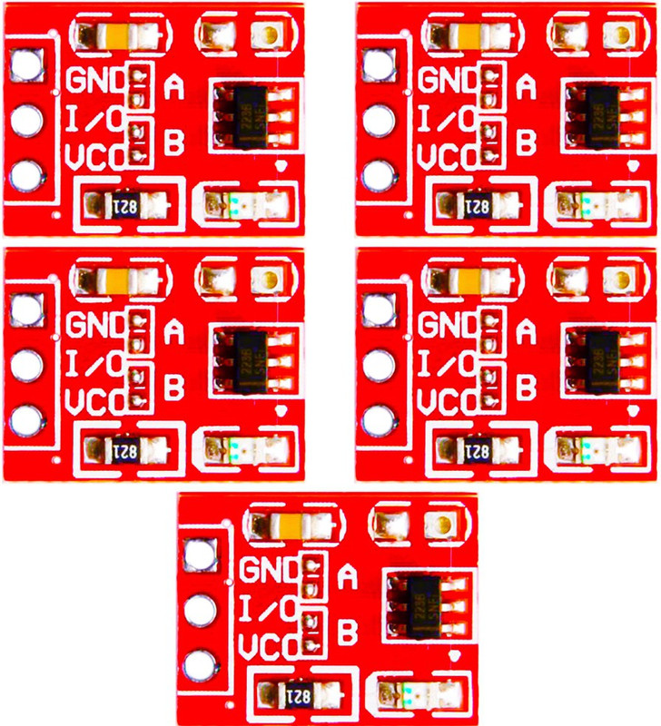HUBX TTP223 Capacitive Touch sensor Switch - 5PCS(Red)