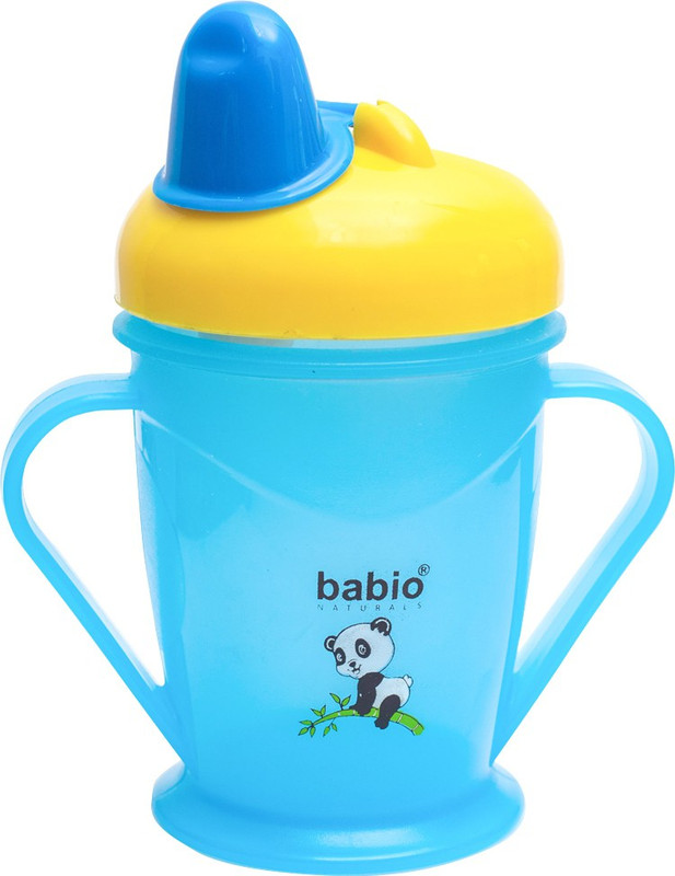babio Hard Spout Feeding Mug 4 OZ(Blue)