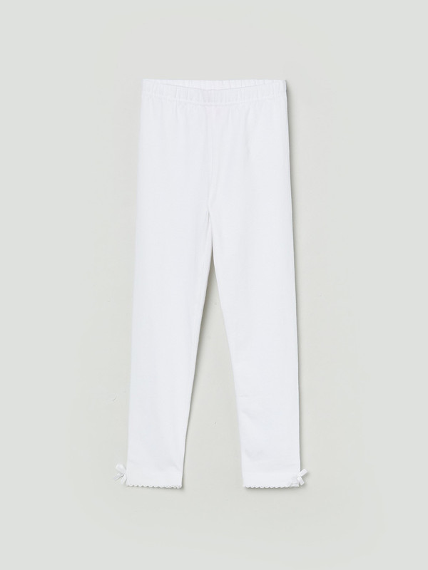 MAX Legging For Girls(White Pack of 1)