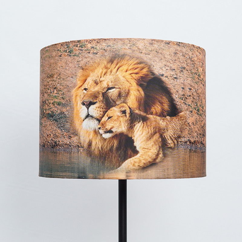 PineCraft International Lana Lamp Shade Drum Shape For Table Lamp, Floor Lamp & Home Decor Gift Item Table Lamps Lamp Shade(Jute)