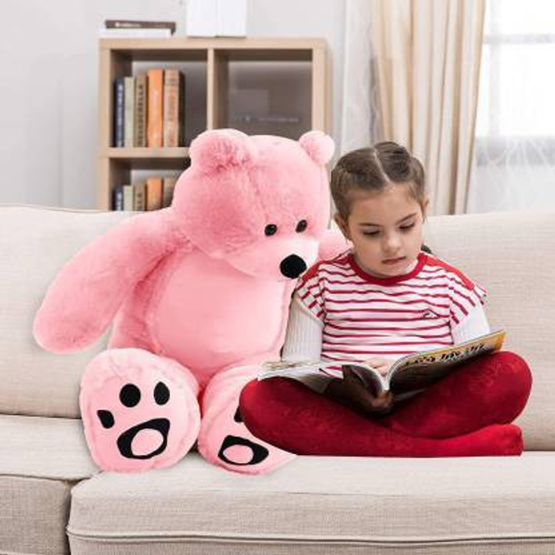 Kids Berry 4 feet pink teddy bear teddy For girls valentine & Anniversary gift -122 cm - 120 cm(Pink)
