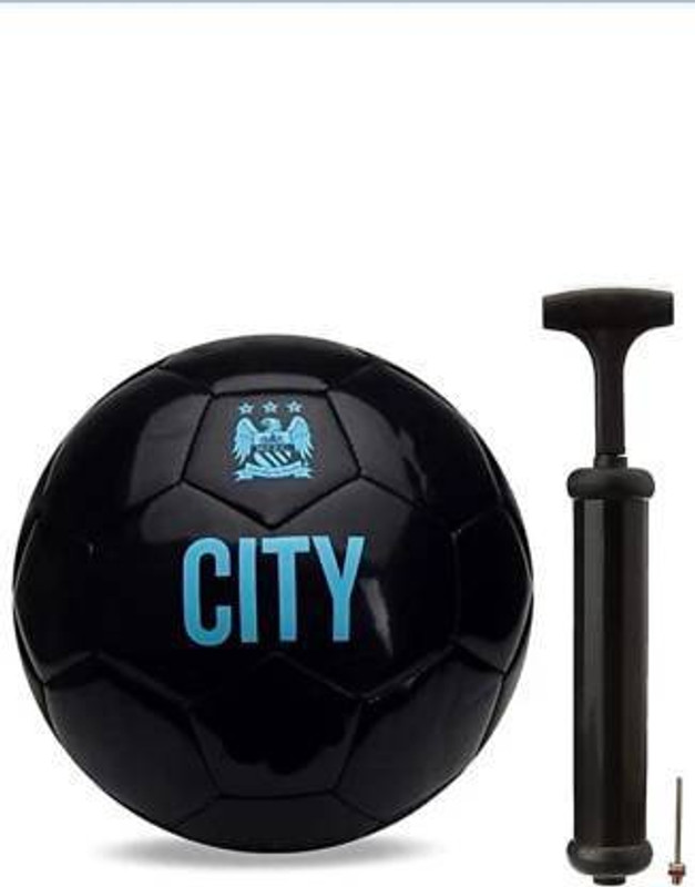 JOJOMART COMBO CR 7 BLACK-RED FOOTBALL WITH AIR PUMP Football - Size: 5(Standard, Pack of 2, Black, Red)