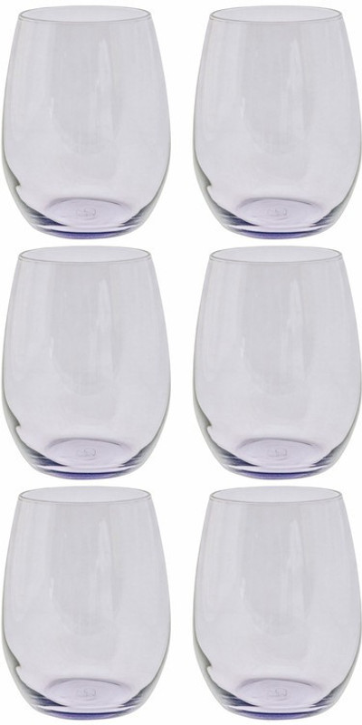 PASABAHCE (Pack of 6) PASA-420825-1112888 Glass Water/Juice Glass(350 ml, Glass, Clear)