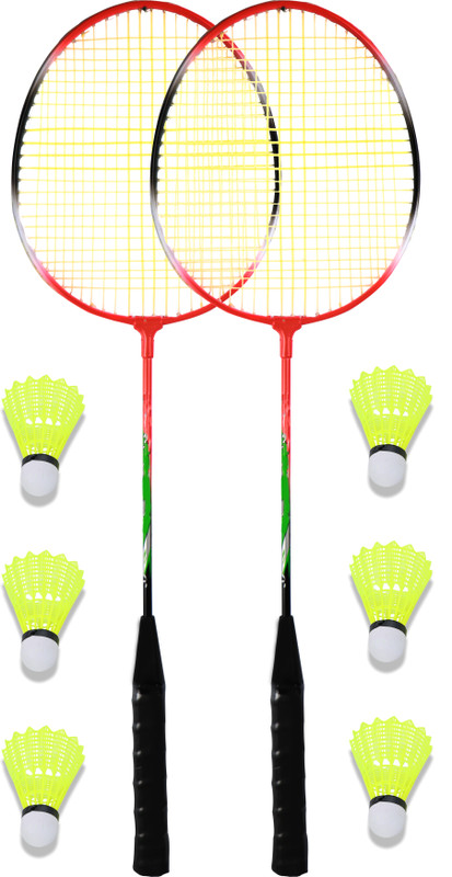 FREEBOOTER Badminton Racket And Shuttle cocks Badminton Kit