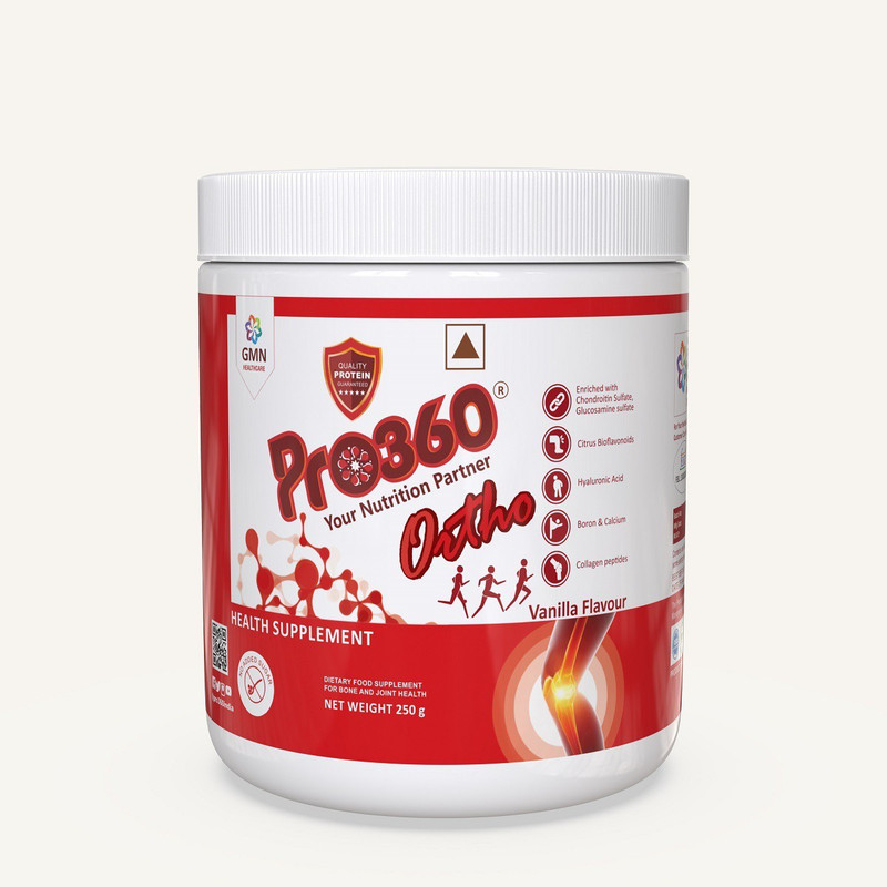 PRO360 Ortho Nutritional Protein Powder Supplement for Ortho Care Bone and Joints – Venilla Flavour(250 g)